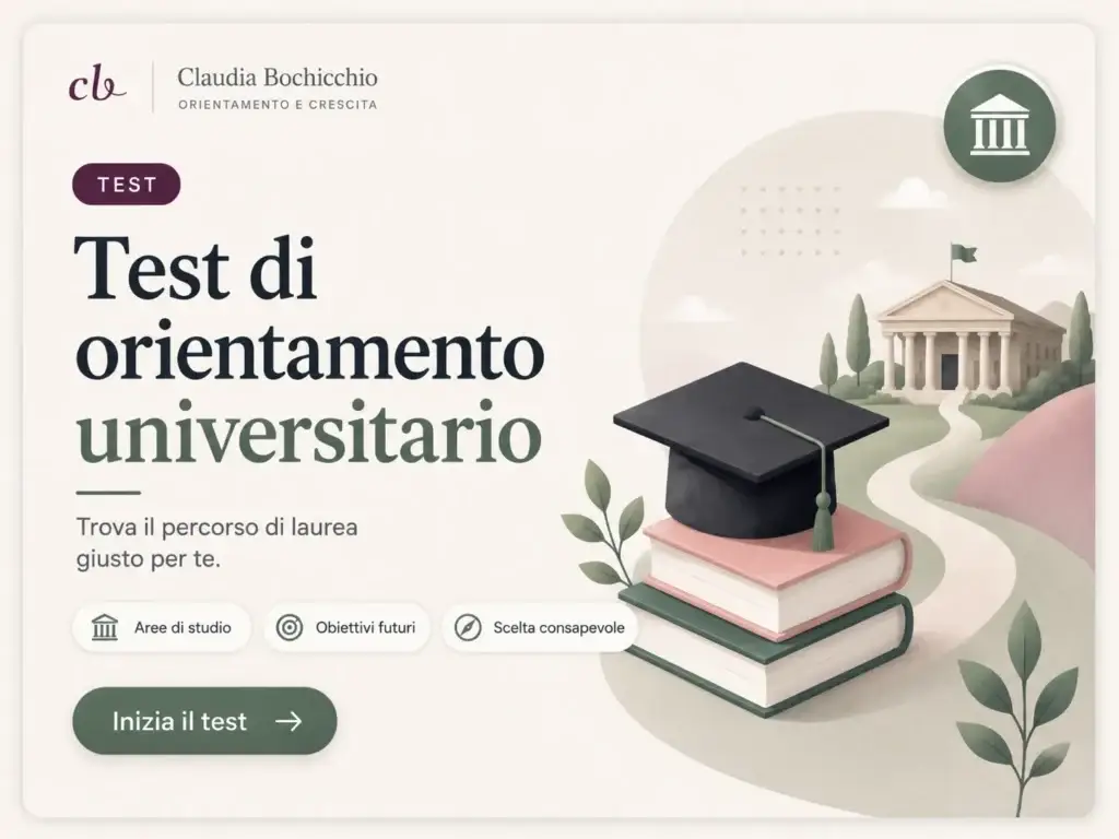 Test di orientamento universitario Claudia Bochicchio