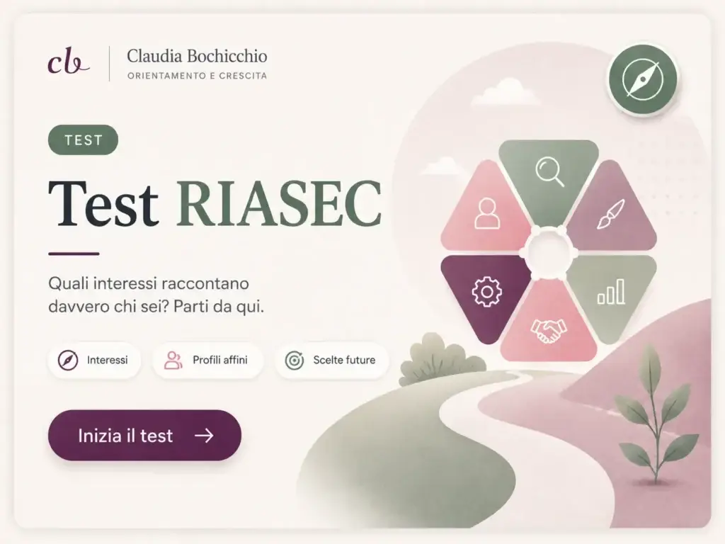 Test Riasec - Claudia Bochicchio