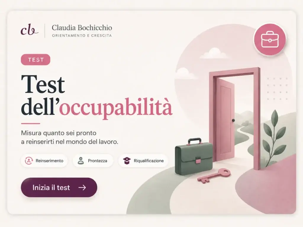 Test dell'occupabilità - Claudia Bochicchio